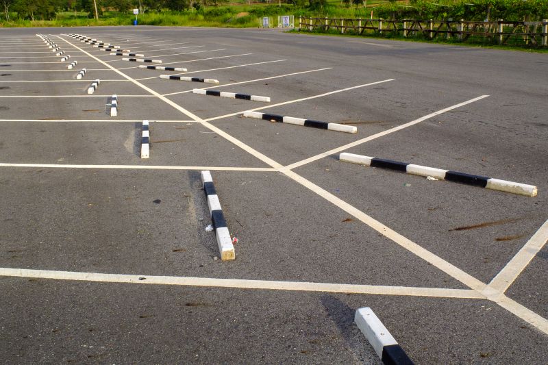 Parking Lot Resurfacing detail